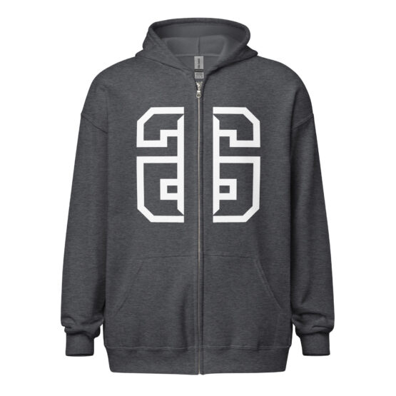 GG Unisex Heavy Blend Zip Hoodie – Bild 6