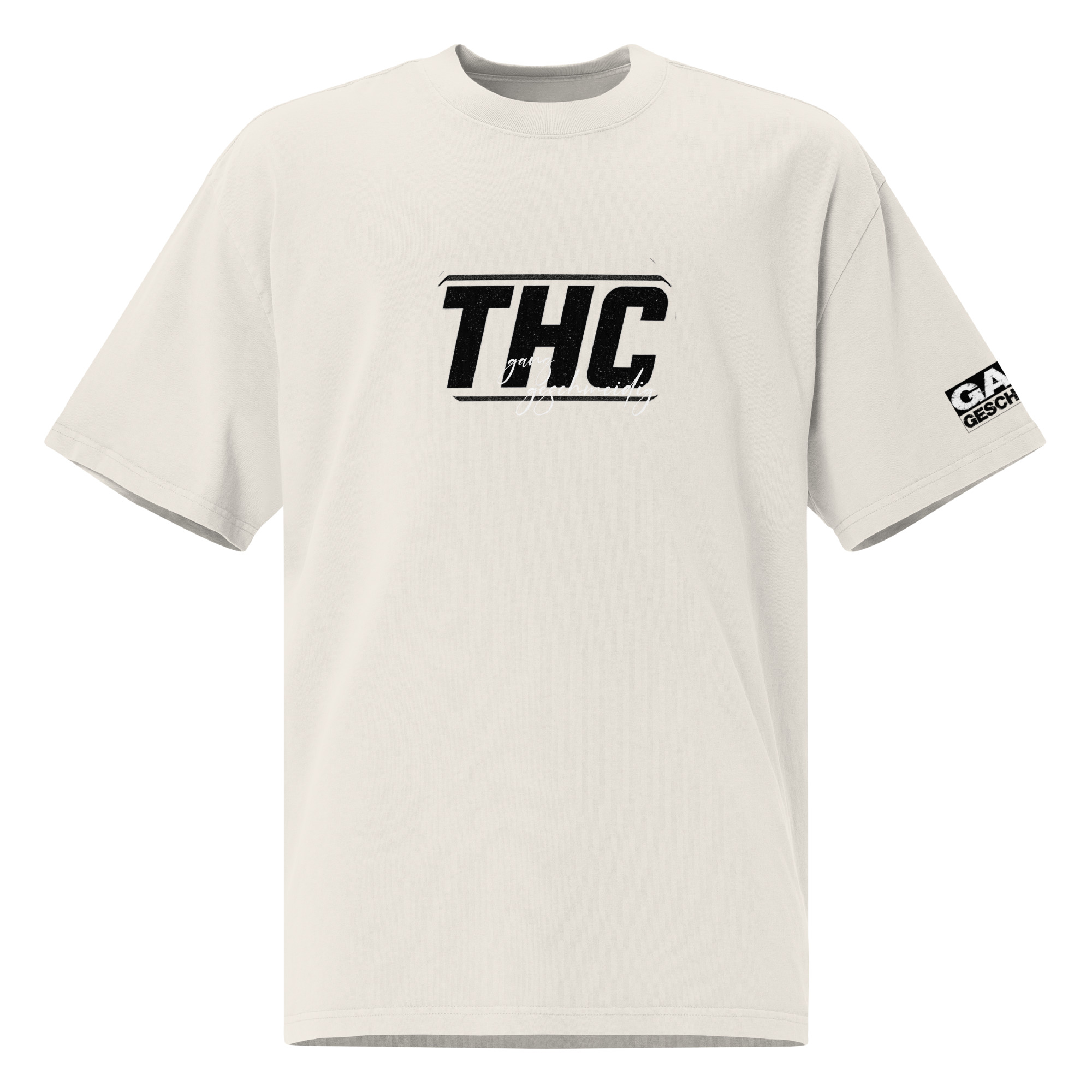 THC Oversized Shirt (mit DTFlex Druck) – Bild 6
