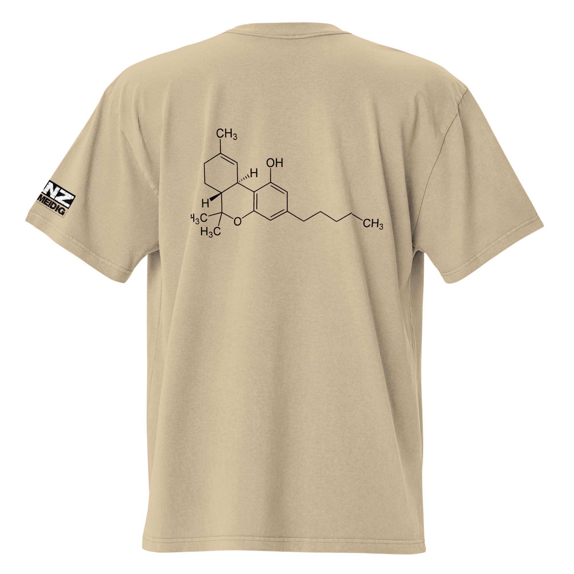 THC Oversized Shirt (mit DTFlex Druck) – Bild 8