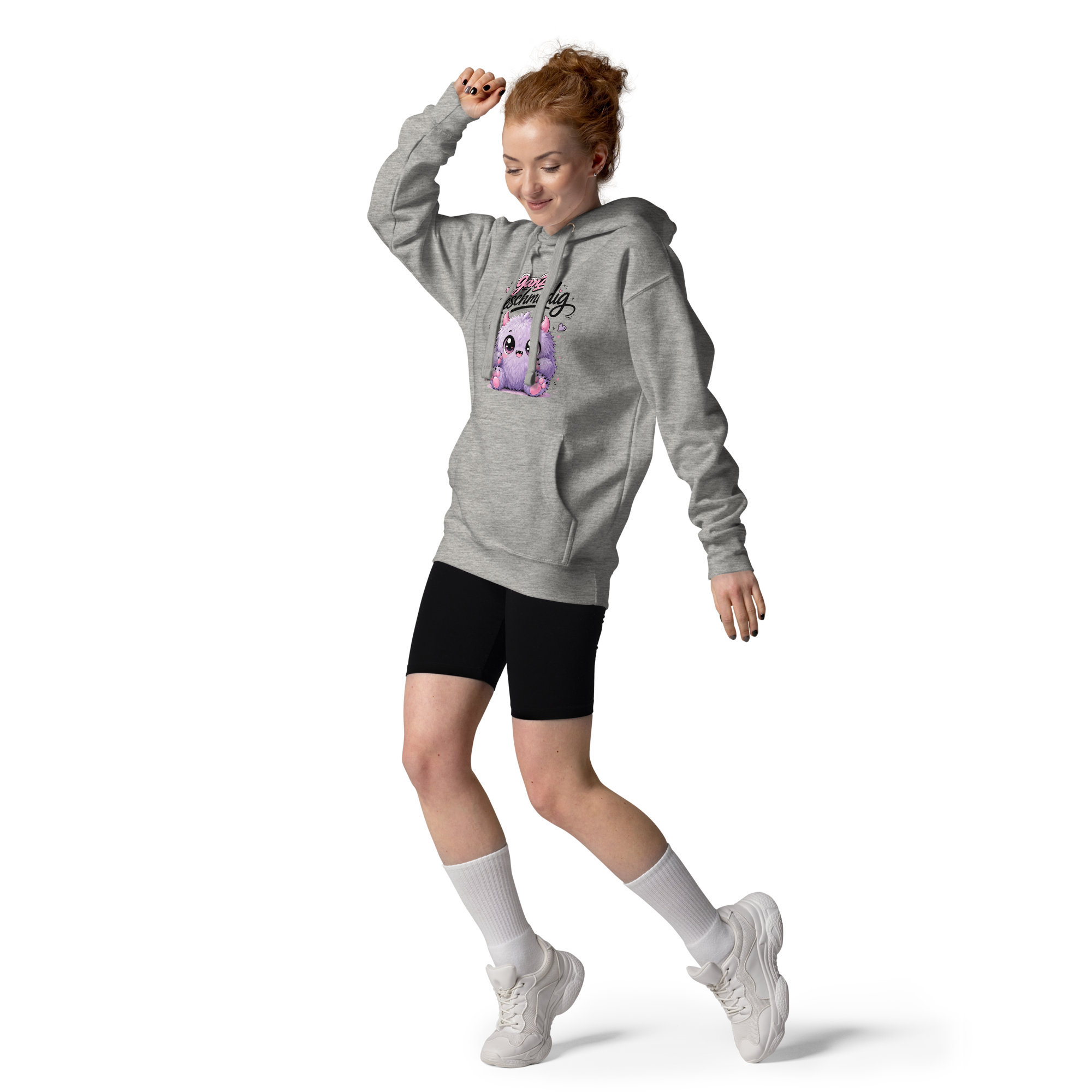 Monster Unisex-Kapuzenpullover – Bild 4